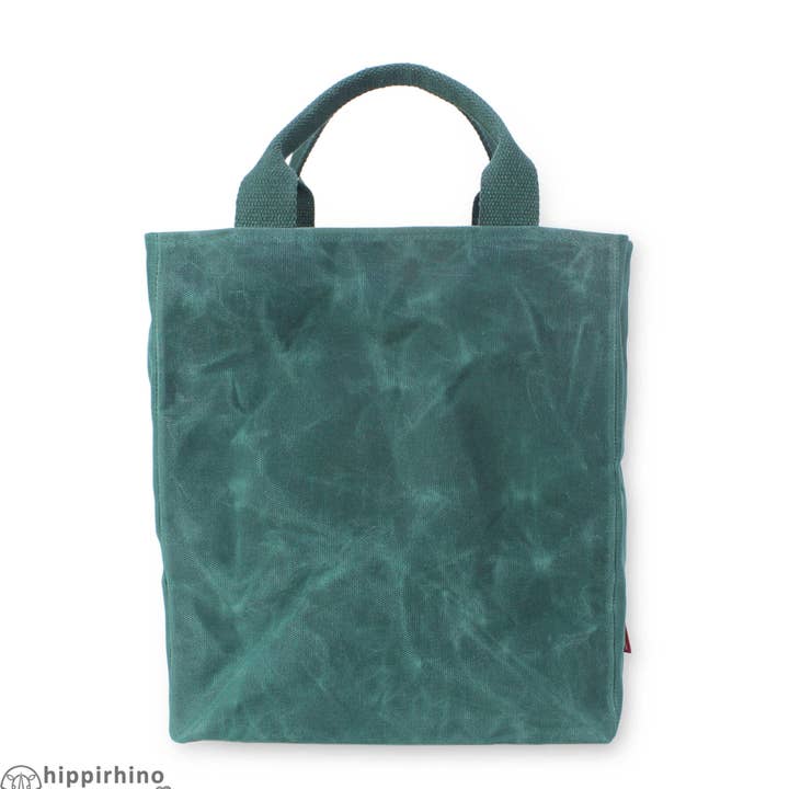 Extra grote herbruikbare boodschappentas van gewaxt canvas, sterk voor wholesale door hippirhino