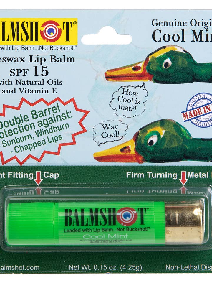 Cool Mint Beeswax Lip Balm for wholesale by BALMSHOT Lip Balm