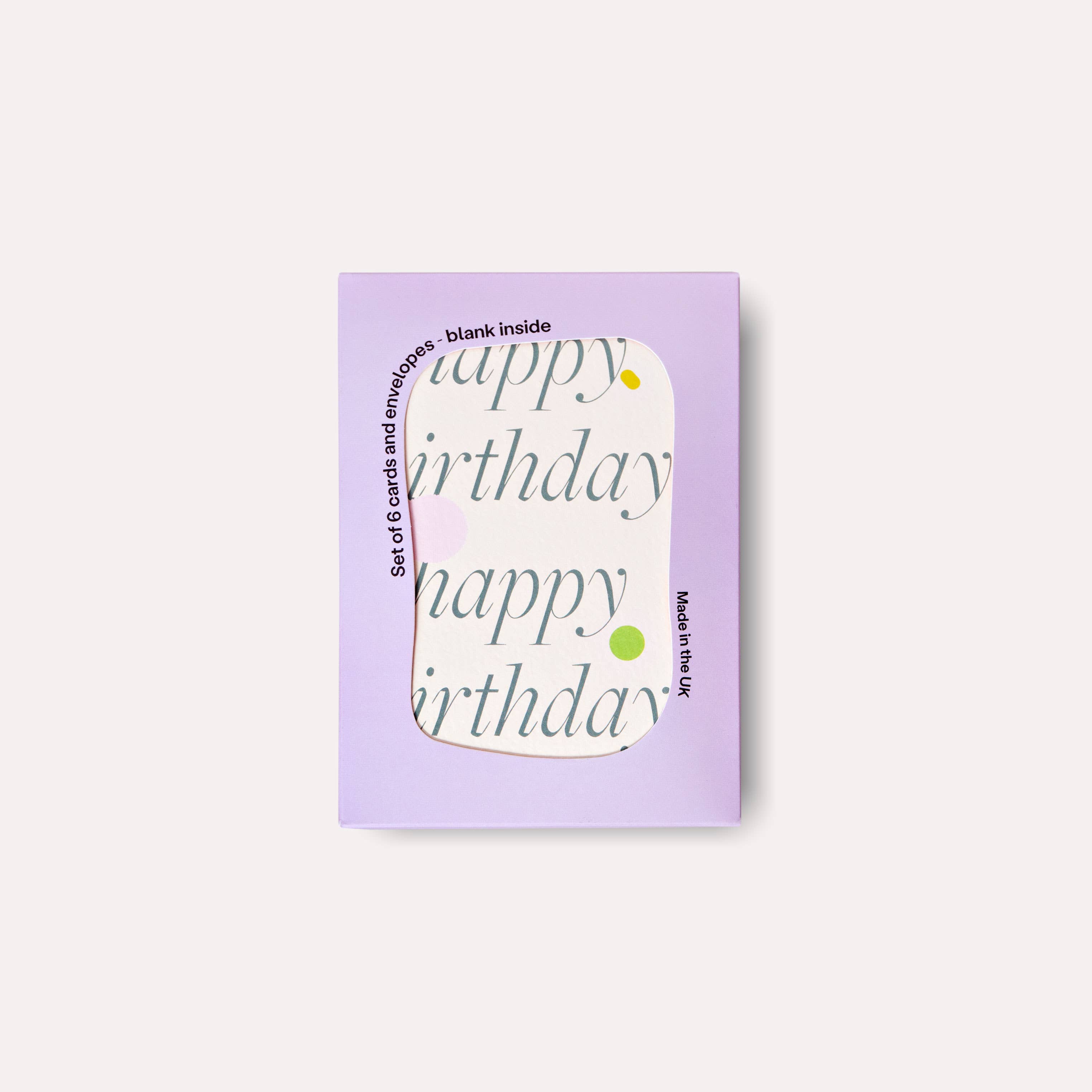 The Completist (No duties on USA orders!) – wholesale Birthday card – Ellipse Birthday Card Set4