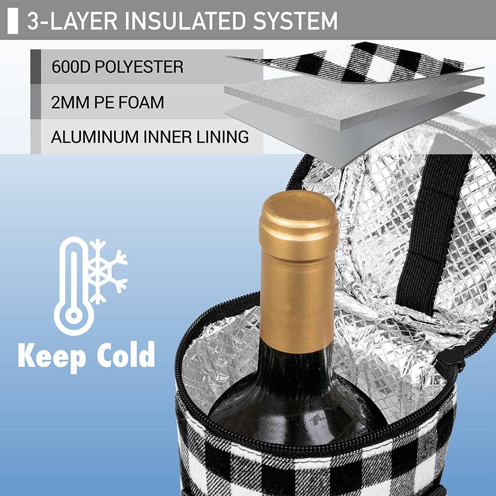 OPUX - Wholesale Wine Tote - 1 Bottle Wine Carrier Bag36