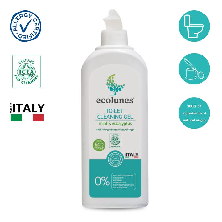 Ecolunes - Wholesale Toilet Cleaner - Toilet Cleaning Gel Mint & Eucalyptus2