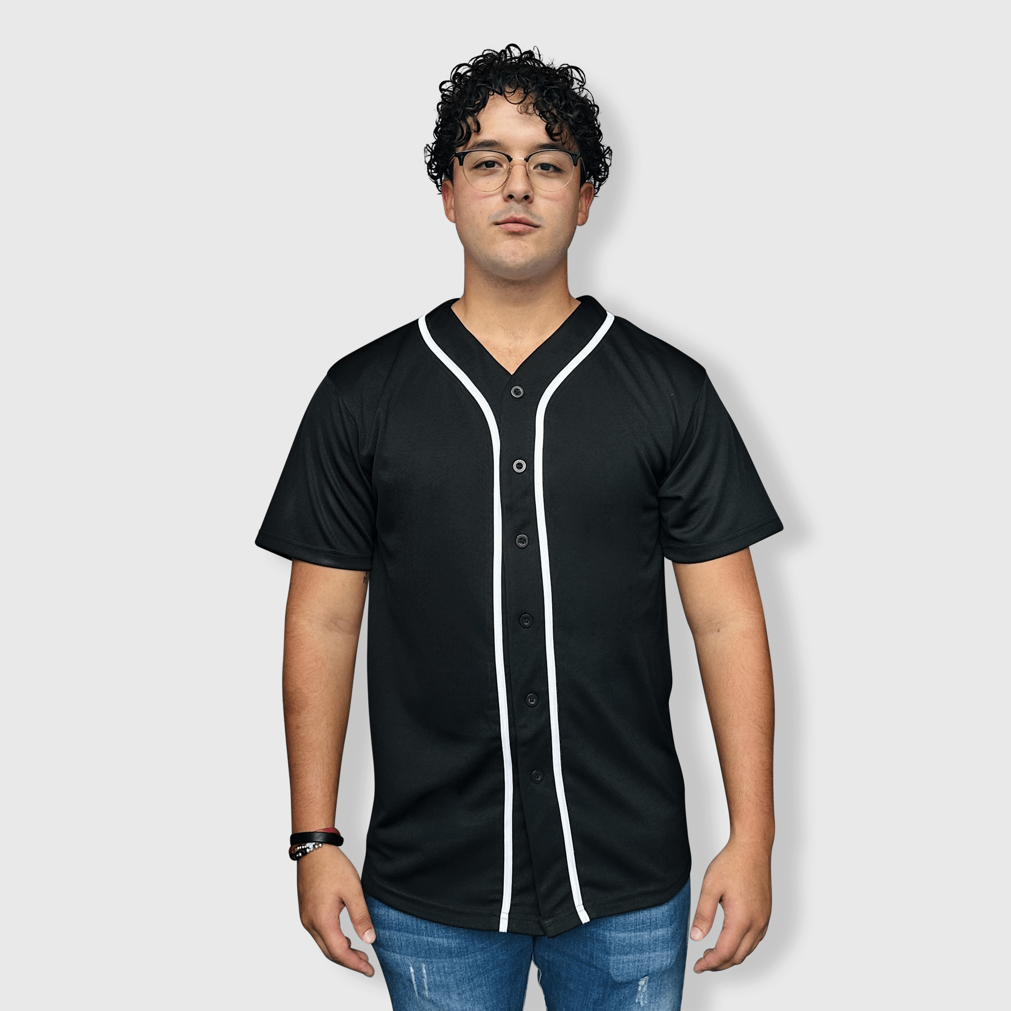 ILTEX Apparel - Vente Maillot – homme - Maillot de baseball boutonné adulte0