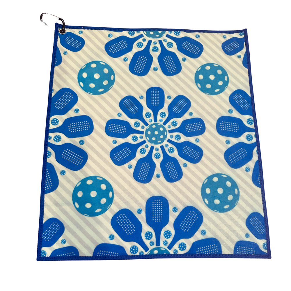 Born to Rally - Vendita all'ingrosso Asciugamano da sport - Asciugamani sportivi in microfibra/cotone Pickleball5