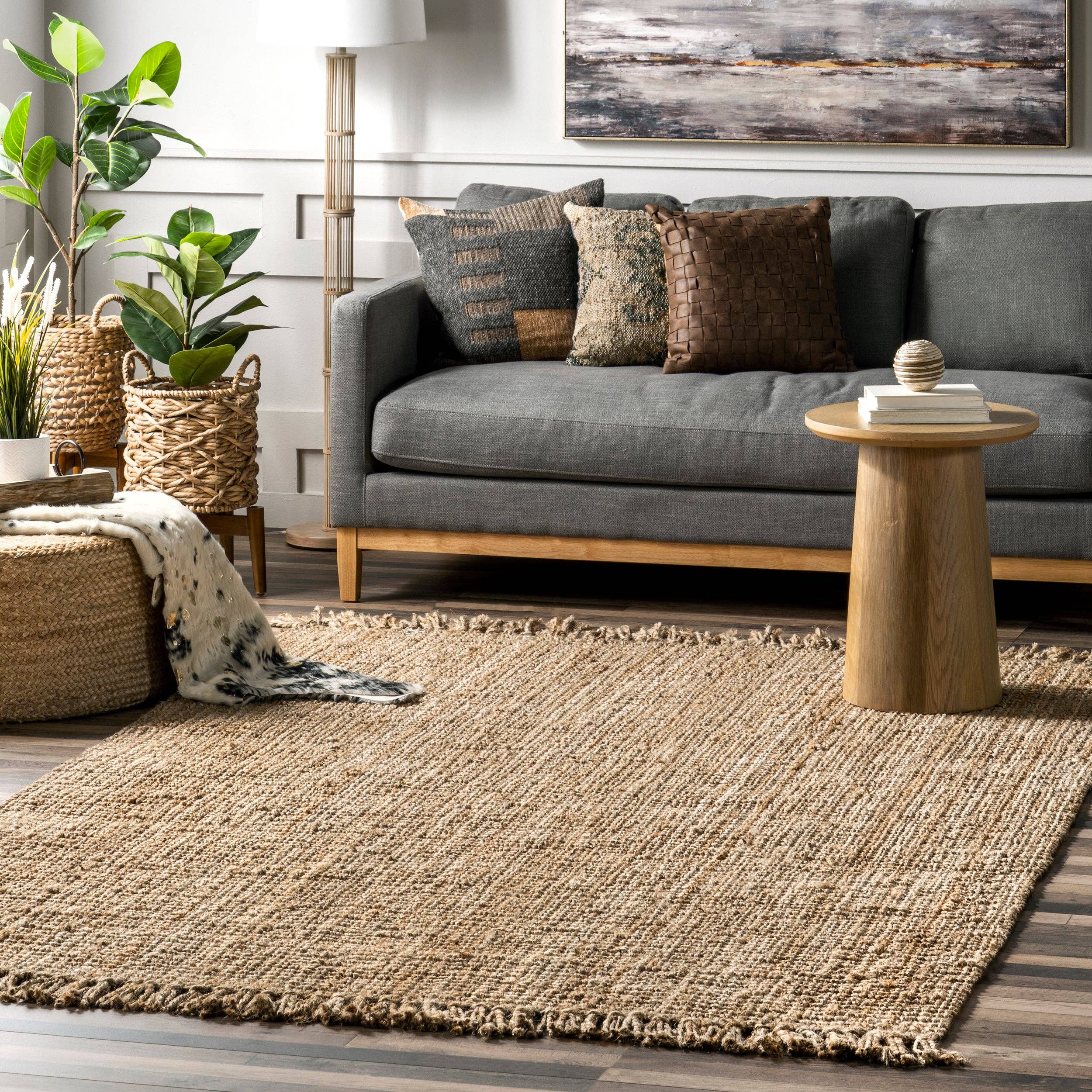 nuLOOM - Wholesale Area Rug - Daniela Farmhouse Chunky Jute Area Rug0