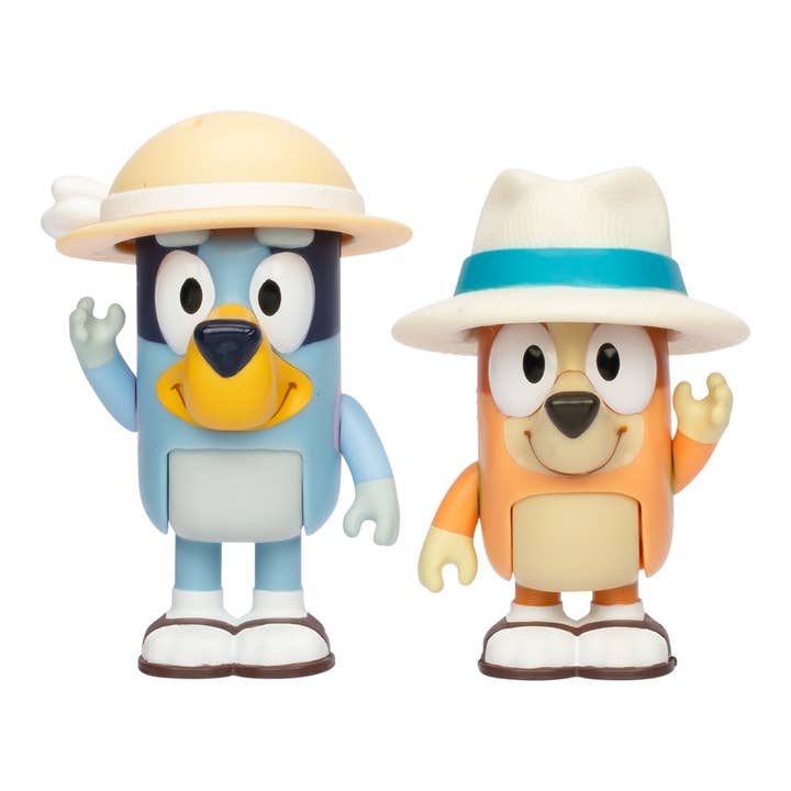 Toysmith - Wholesale Figurine Toy - Kids - Moose Toys Bluey 2-Pack Figurine Set