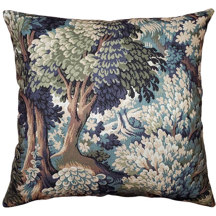 Somerset Woods by Day Throw Pillow, 20"x20" SQ for wholesale by Pillow Decor
