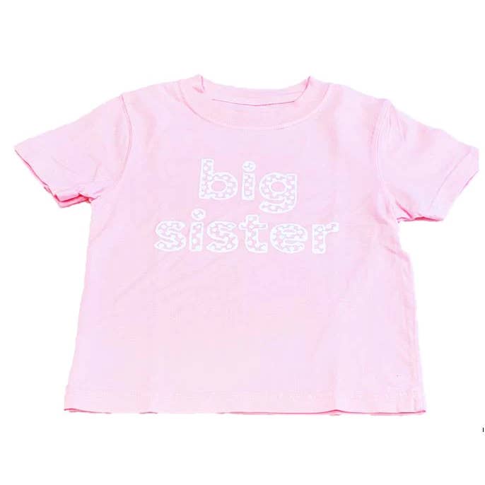 Short-Sleeve Big Sister T-Shirt for wholesale by Mustard and Ketchup Kids