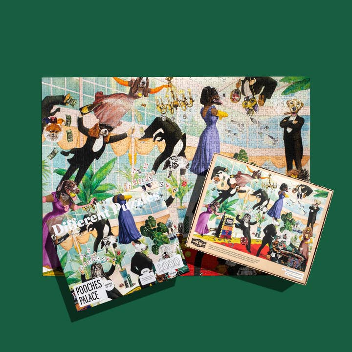 Different Puzzles - Wholesale Puzzle - Adult - Pooches Palace – 1,000 pieces2