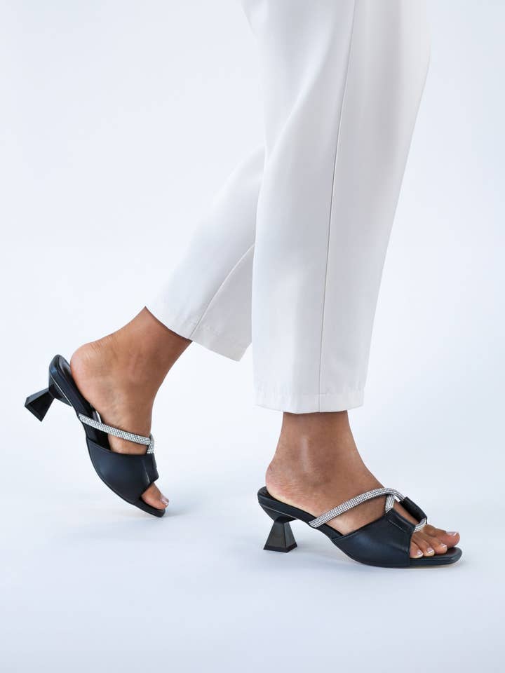 Sandálias de salto meio Margarida 07 for wholesale by MLV Portuguese Shoes