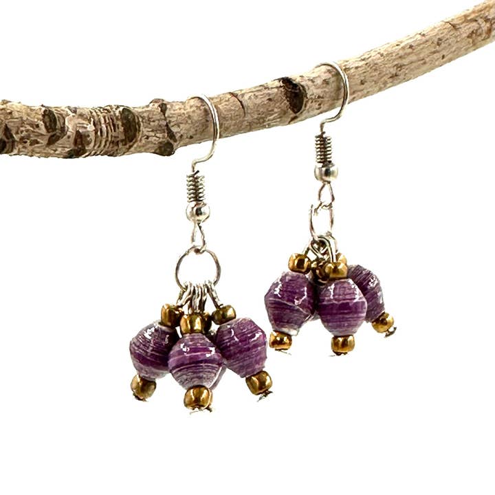 Tooro Tassel Earrings for wholesale by Crazy Love Africa