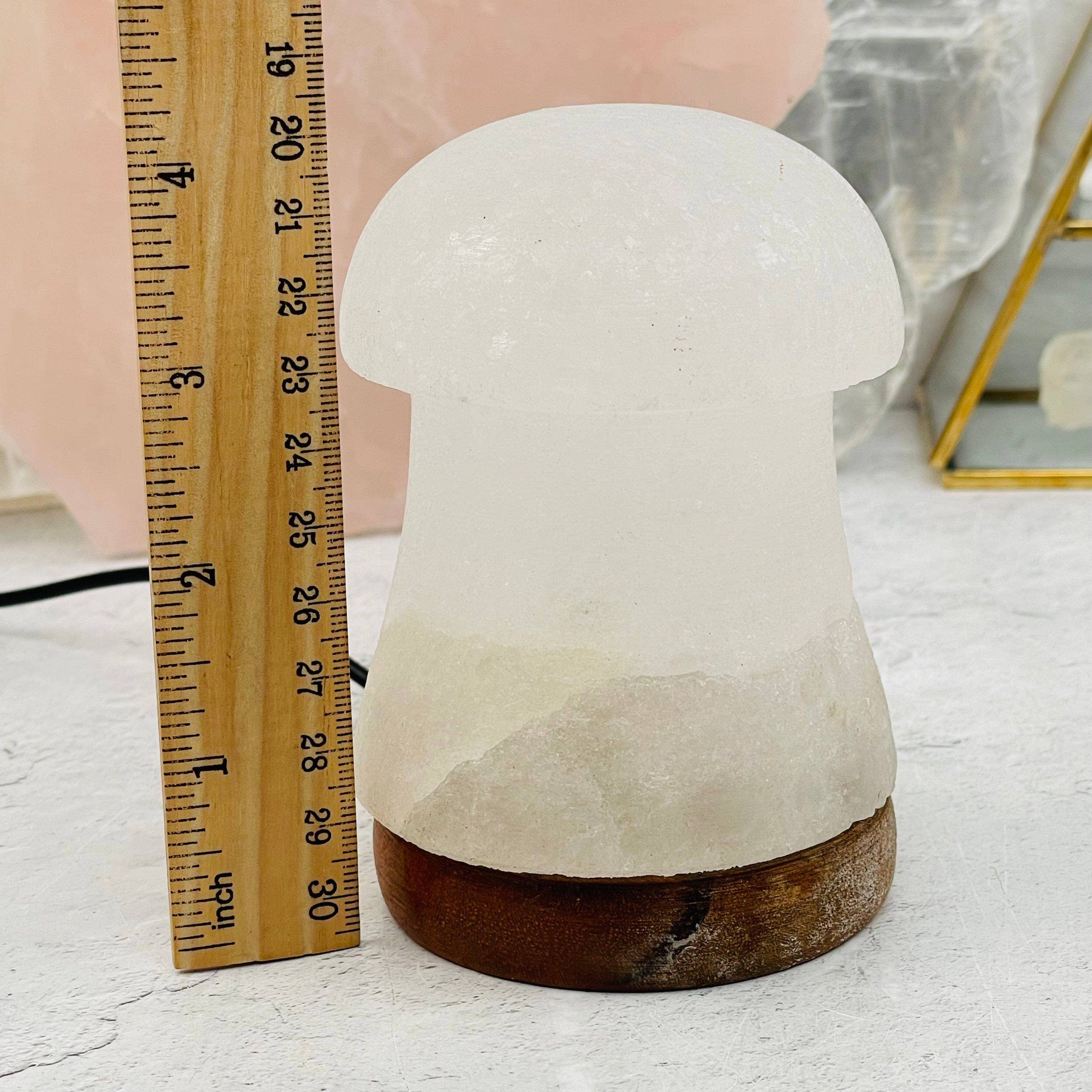 Rock Paradise - Venta al por mayor Lámparas de sal - Lámpara de cristal en forma de hongo blanco salado del Himalaya, que cambia de color7