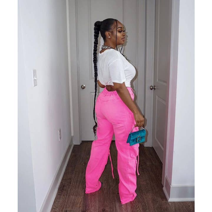 MB Fashion Wholesale - Wholesale Jeans - Women's - MB FASHION ELASTICATED WAIST DENIM PANTS 8483LY35