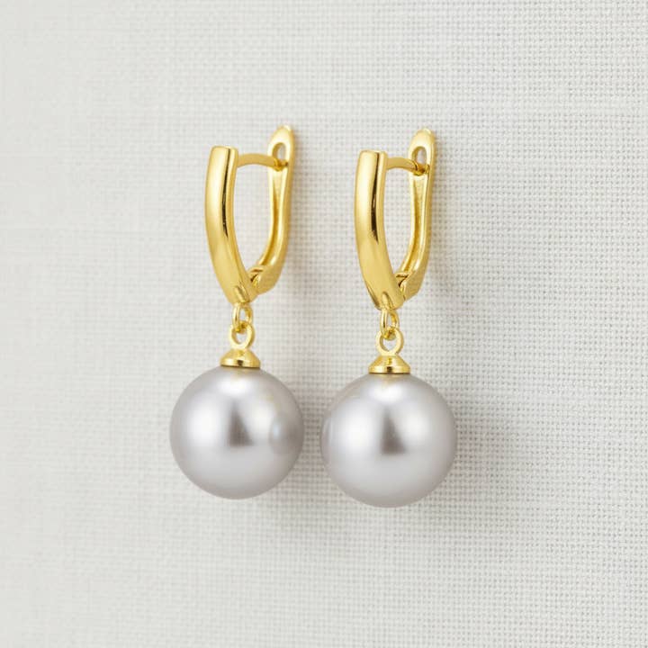 Geometric Pearl Ear Cuff Earrings for wholesale by camilla dovey