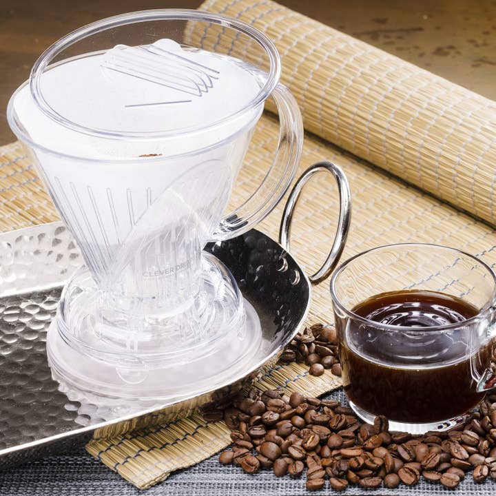 Sable Brew - Wholesale Pour Over & Dripper - Clever Coffee Dripper and Filters, Large 18 oz (Clear)8