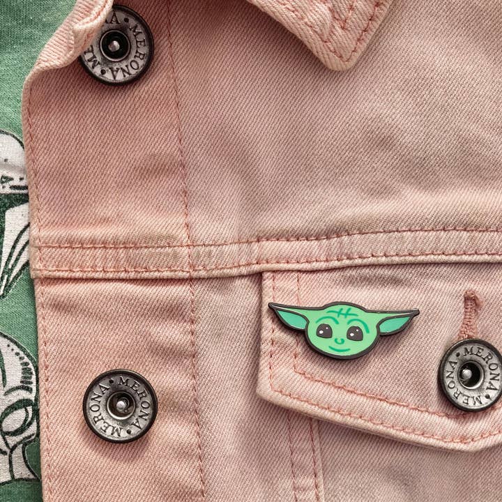 Rather Keen - Wholesale Lapel Pin/Button - Baby Yoda enamel pin - Star Wars inspired