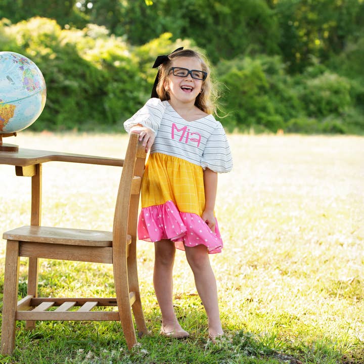 Sugar Bee Clothing – Großhandel Kleid – Kinder – Mädchen Schulkleid - Abby Kleid - Bleistift