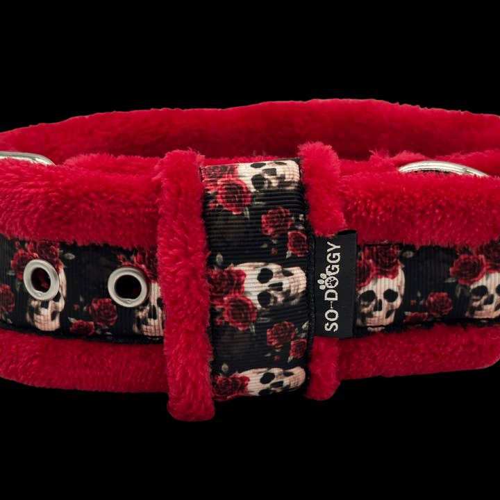 COLLAR POLAR PARA PERROS | CISNE | ROJO para venta al por mayor de So-Doggy