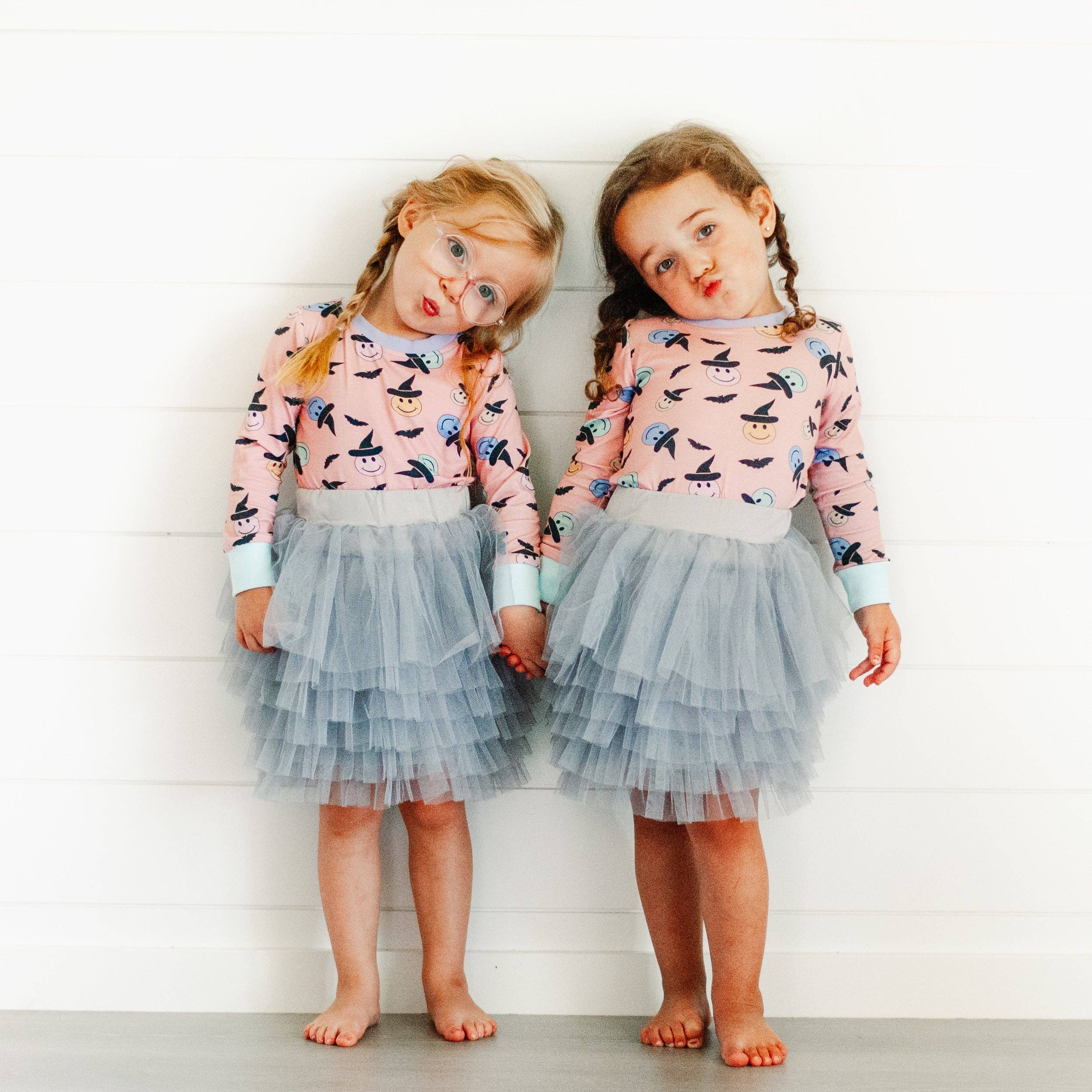 Fancy Shmancy Baby – wholesale Sleepwear set – Kids – Pink halloween PJs5