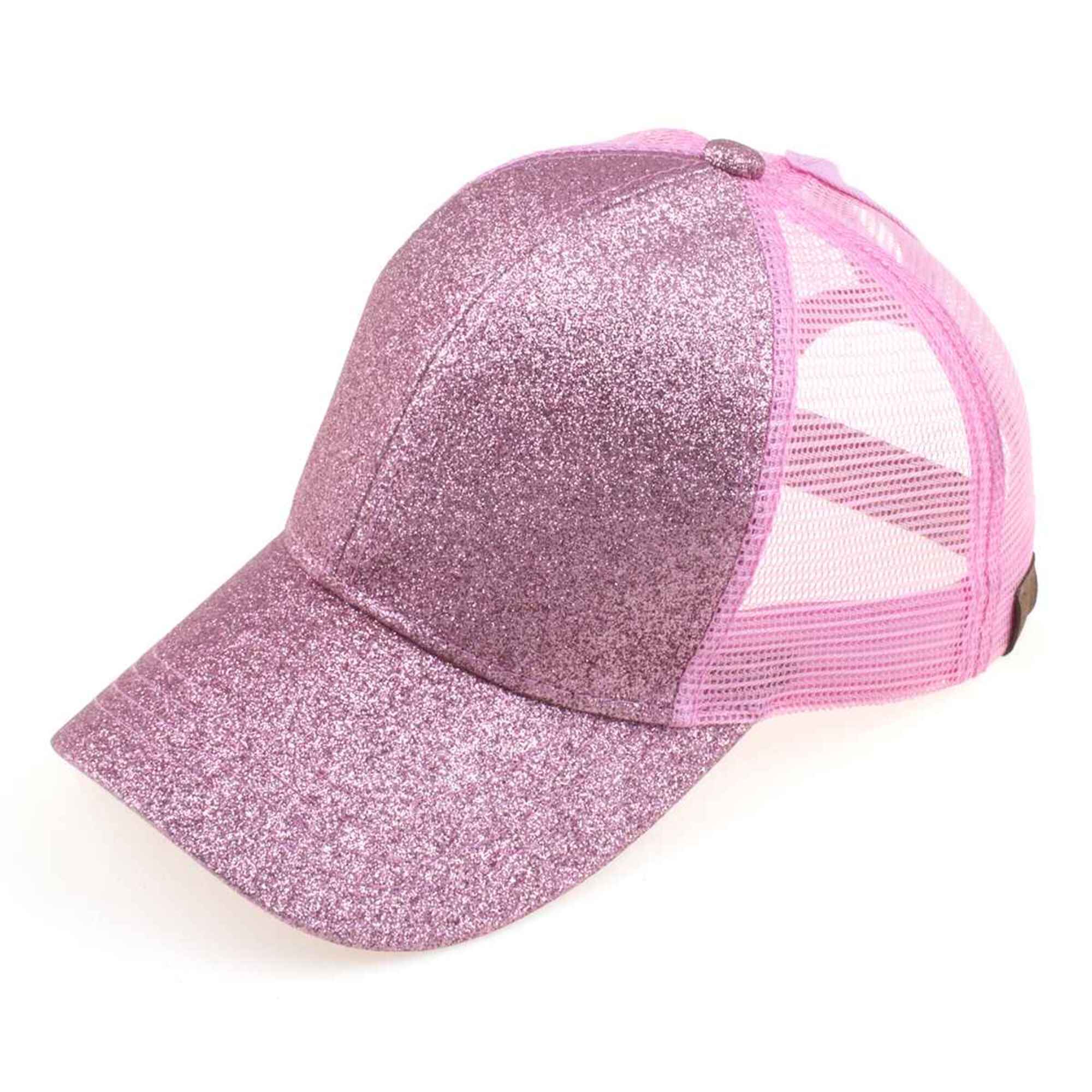 MiMi Wholesale - Wholesale Ponytail Cap - Women's - BT6 Glitter High Pony Baseball Cap1