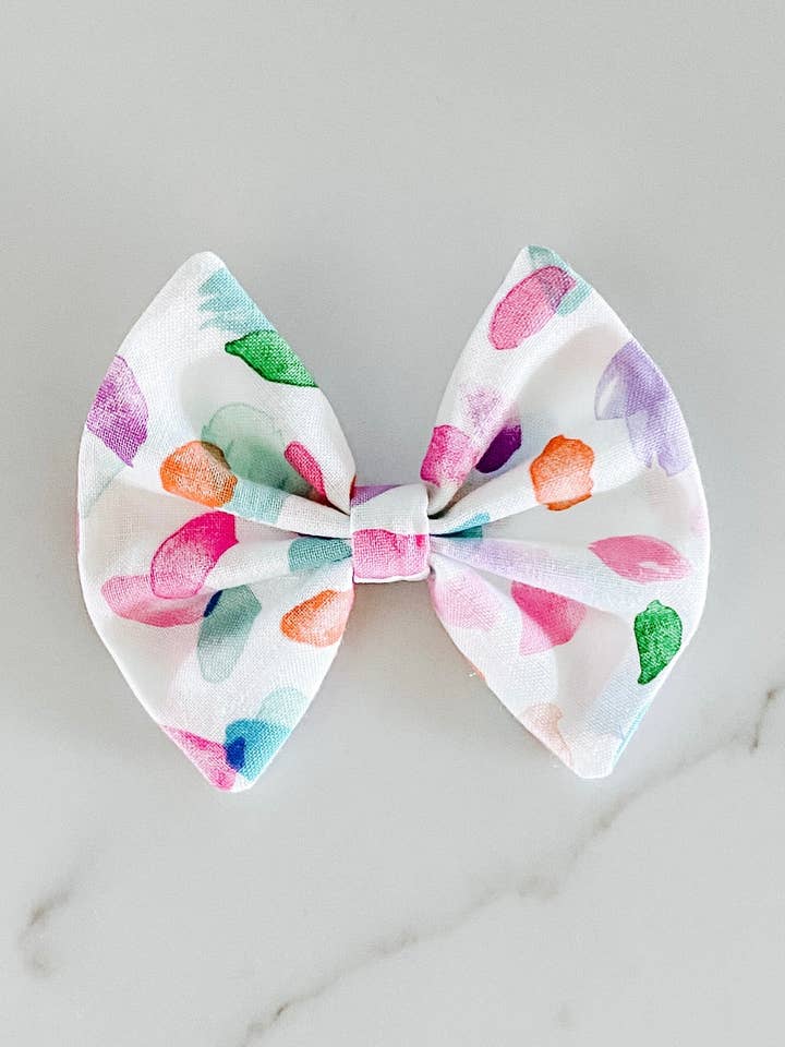 lazo de acuarela (clip o nylon) para venta al por mayor de Gingerly Sewn