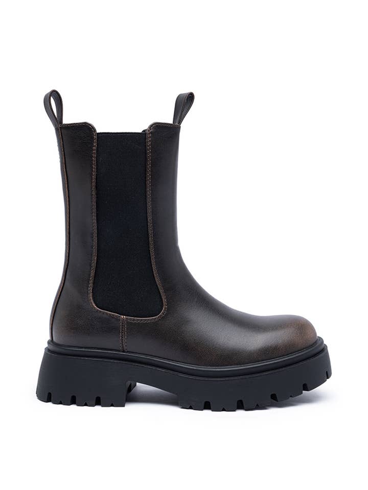 CEREZA – wholesale Chelsea boots – Women's – Women's Mid Calf Platform Chelsea Boots