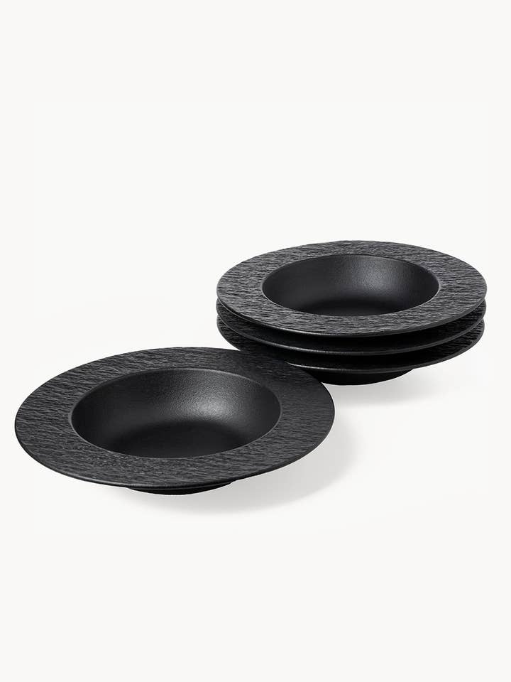 Set di 4 piatti fondi Oasis 600 ml per la vendita all'ingrosso da parte di MIAMIO