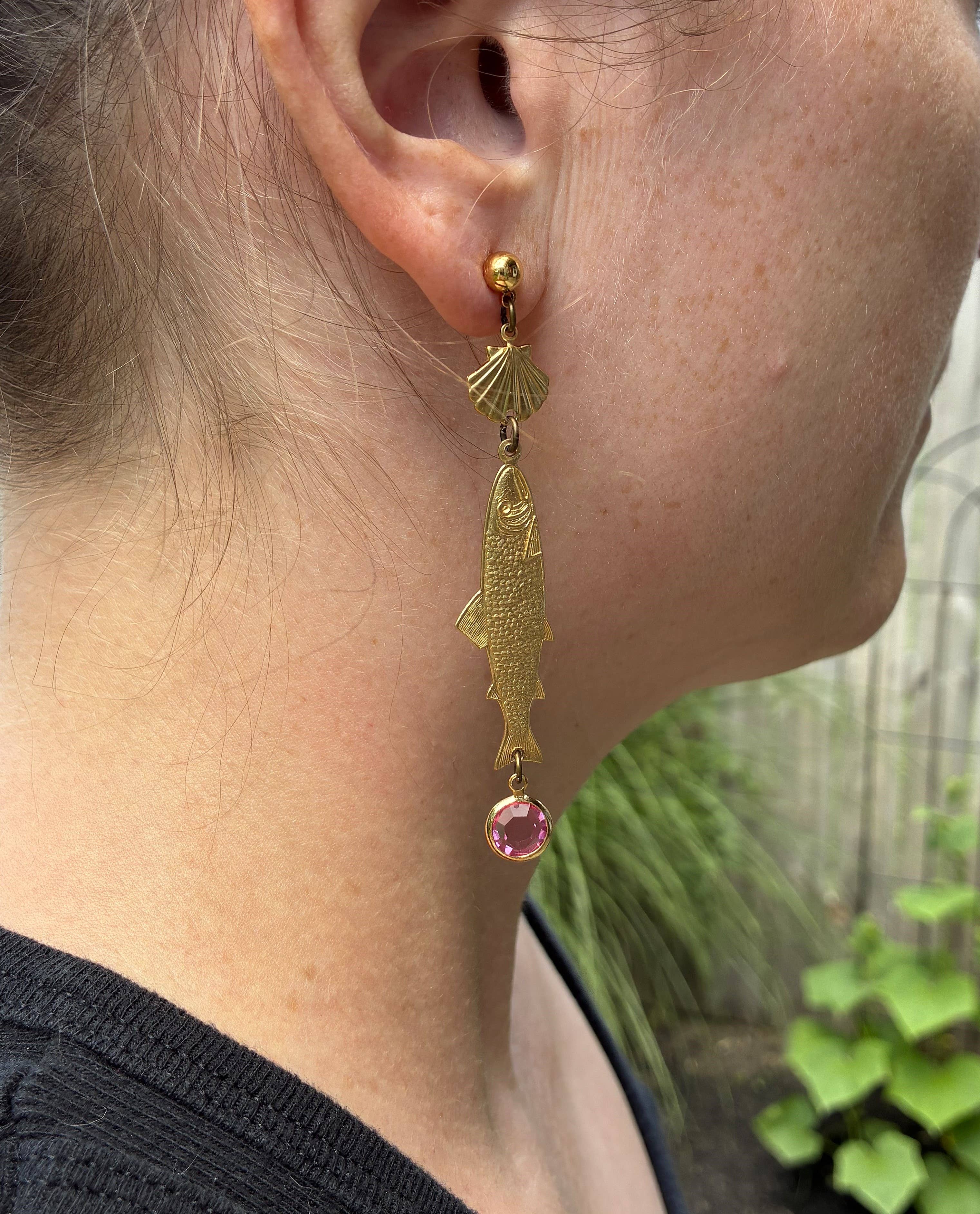 Poor Sparrow - Wholesale Dangle Earrings - Nature Study Number 2 Vintage Charm Dangles2