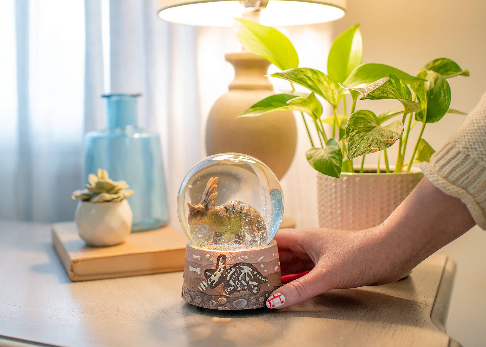 EAST AVENUE – Großhandel Schneekugel – Kind & Baby – Styracosaurus 100 MM Musikalische Schneekugel6