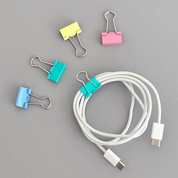 Wrapables.com - Wholesale Binderclip - Wrapables Multicolor Binder Clips for Office, Paper Clamps11