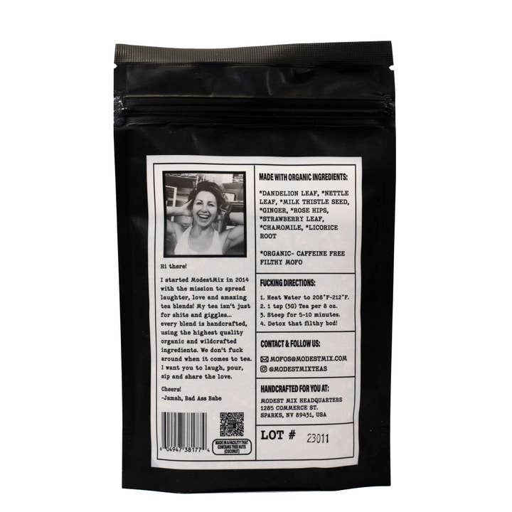 ModestMix Teas - Wholesale Loose Tea - Filthy Mofo: herbal loose leaf tea blend