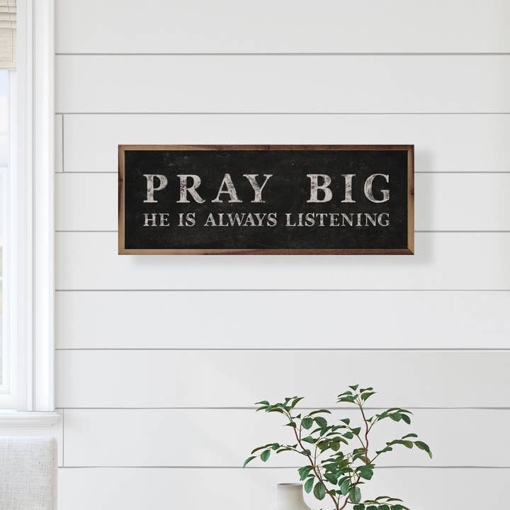 Kendrick Home - Wholesale Sign - Always Listening Black