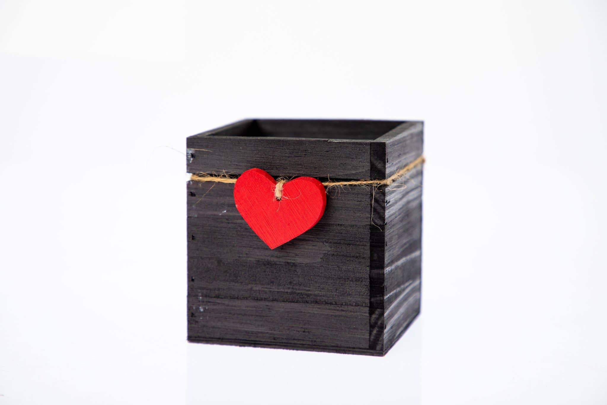 UNIMIX FLORAL - Vente Jardinière - Jardinières en bois/Conteneur - 3 couleurs assorties Cœur Saint-Valentin&Mday3