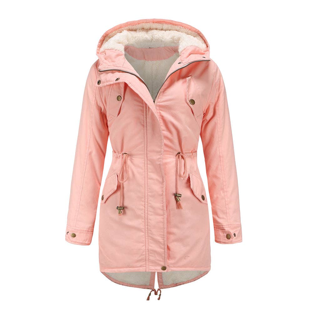 Marayn - Wholesale Parka - Women's - 2025 Autumn Winter Womens Thick Hooded Parka Coat14