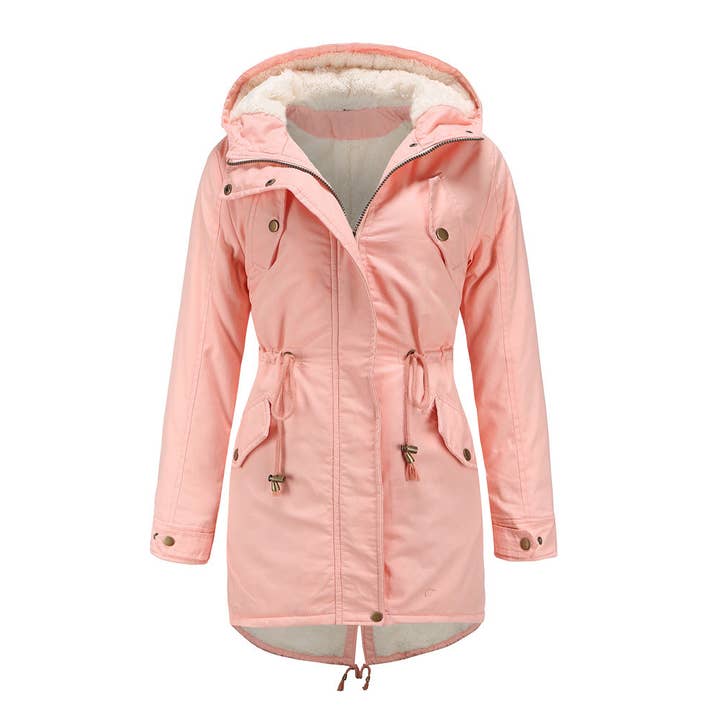 Marayn - Wholesale Parka - Women's - 2025 Autumn Winter Womens Thick Hooded Parka Coat14