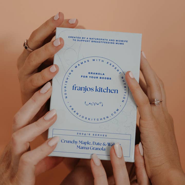Franjos Kitchen - Wholesale Granola - Franjos Kitchen Lactation Muesli - Date, Walnut & Maple 362g4