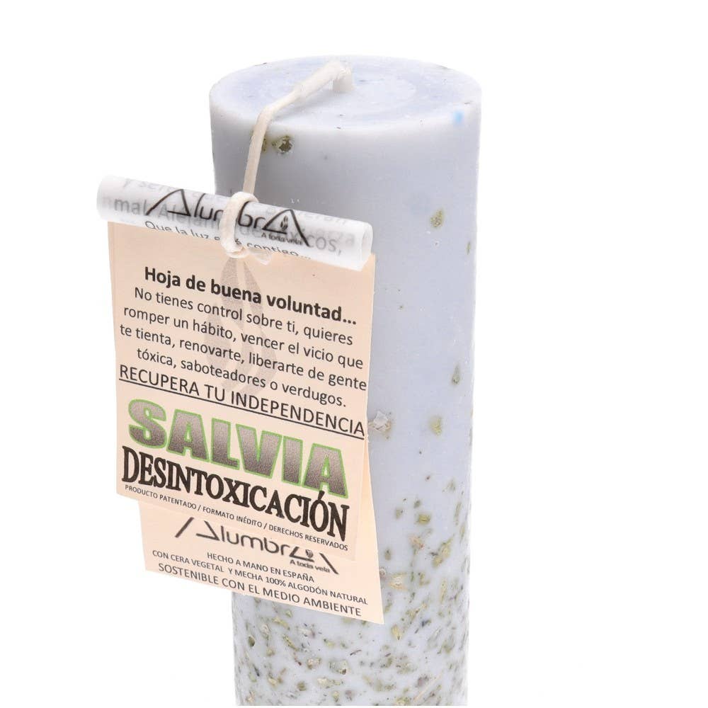 Vives de la Cortada S.L - Wholesale Votive Candle - Handmade candle with sage - Detoxification1