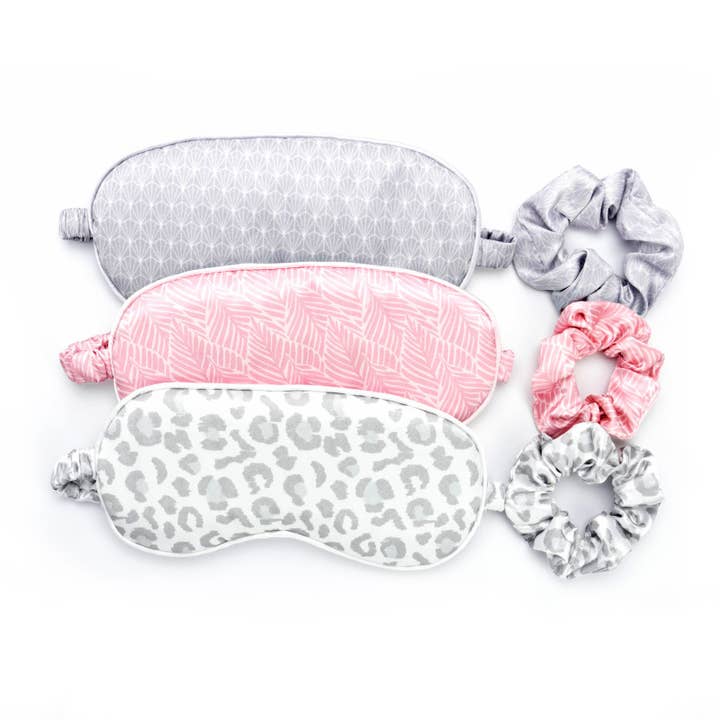 Lemon Lavender Silky Eye Mask & Scrunchie Set Open Stock and other Purchase Wholesale pillow eye mask. Free Returns & Net 60 Terms on Faire trending on Faire.