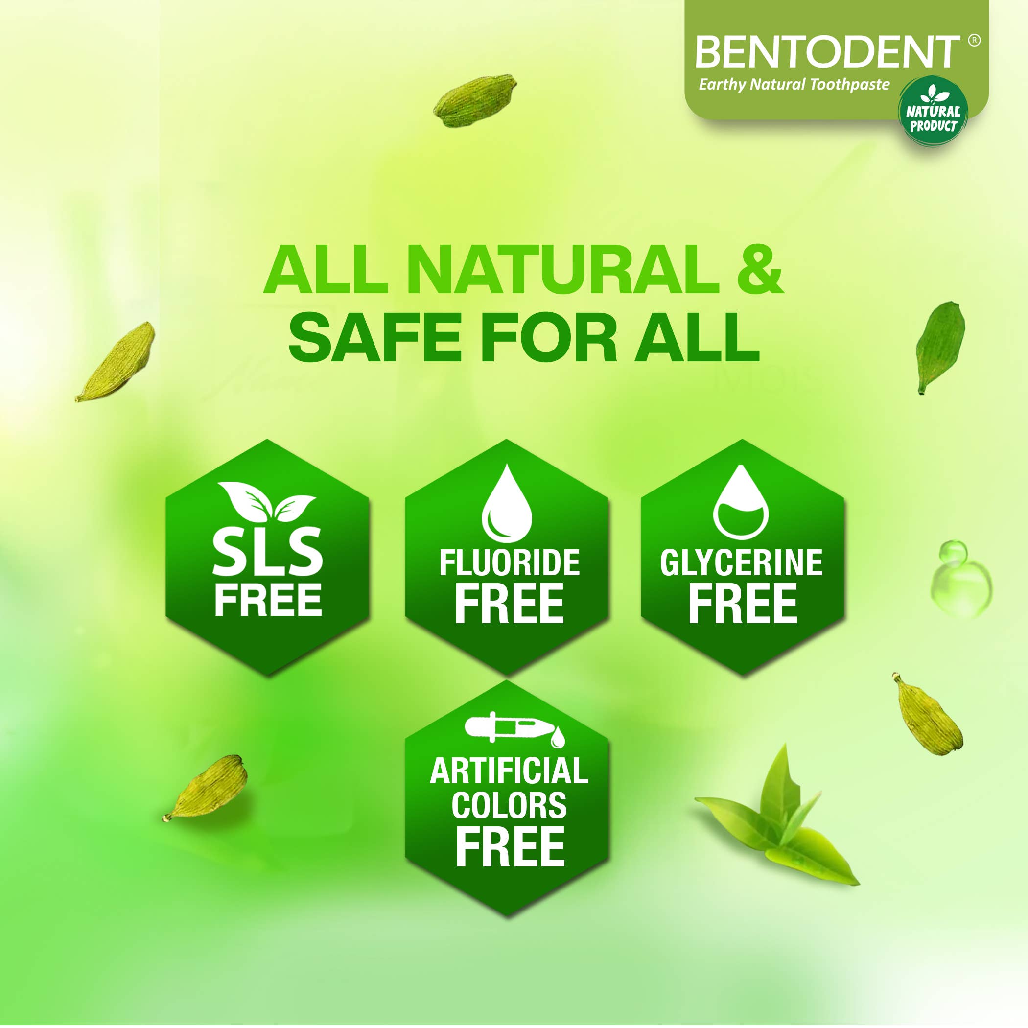 bentodent - Vendita all'ingrosso Dentifrici - Dentifricio naturale al cardamomo Bentodent1
