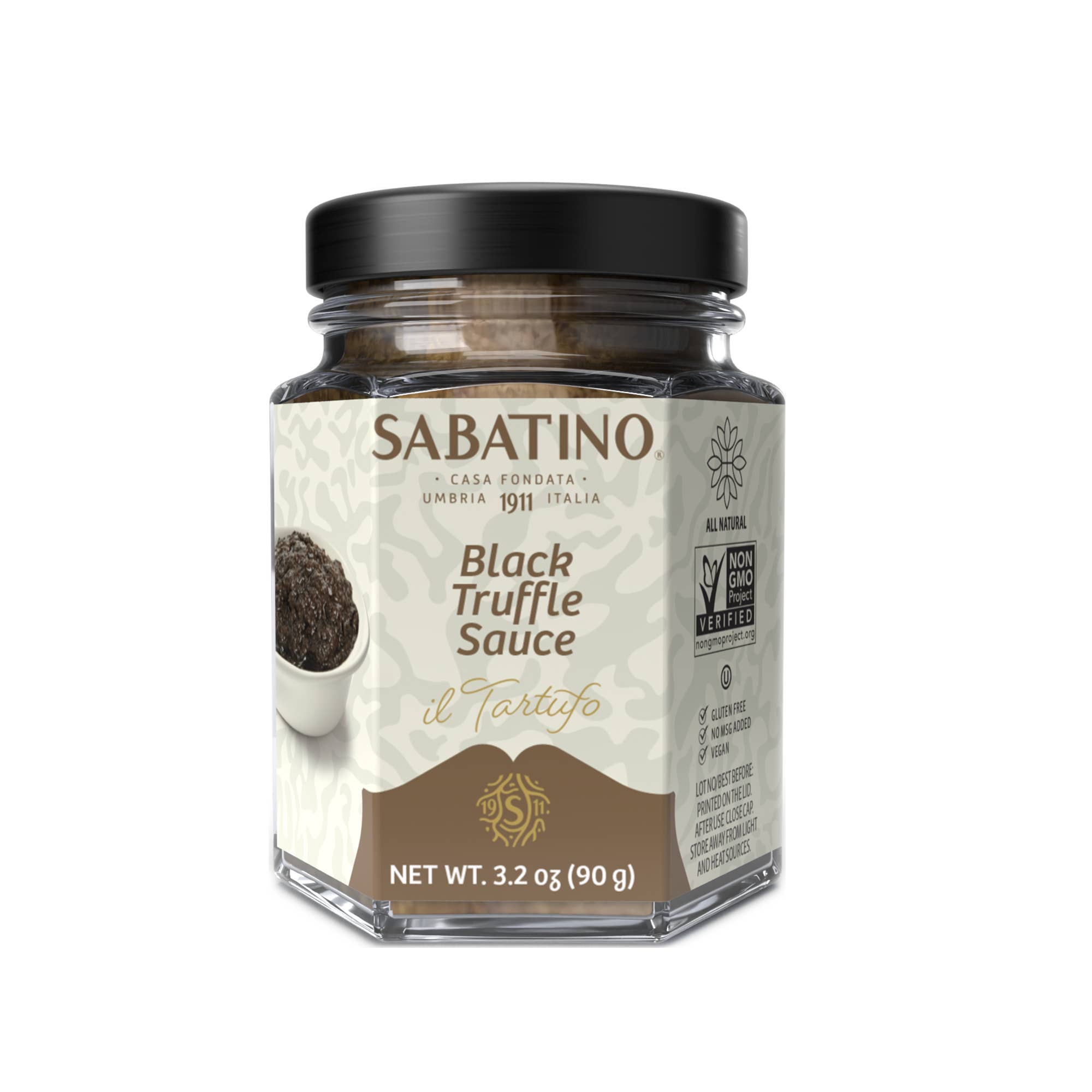 Sabatino Truffles - Wholesale Sauce - Black Truffle Sauce 3.2oz