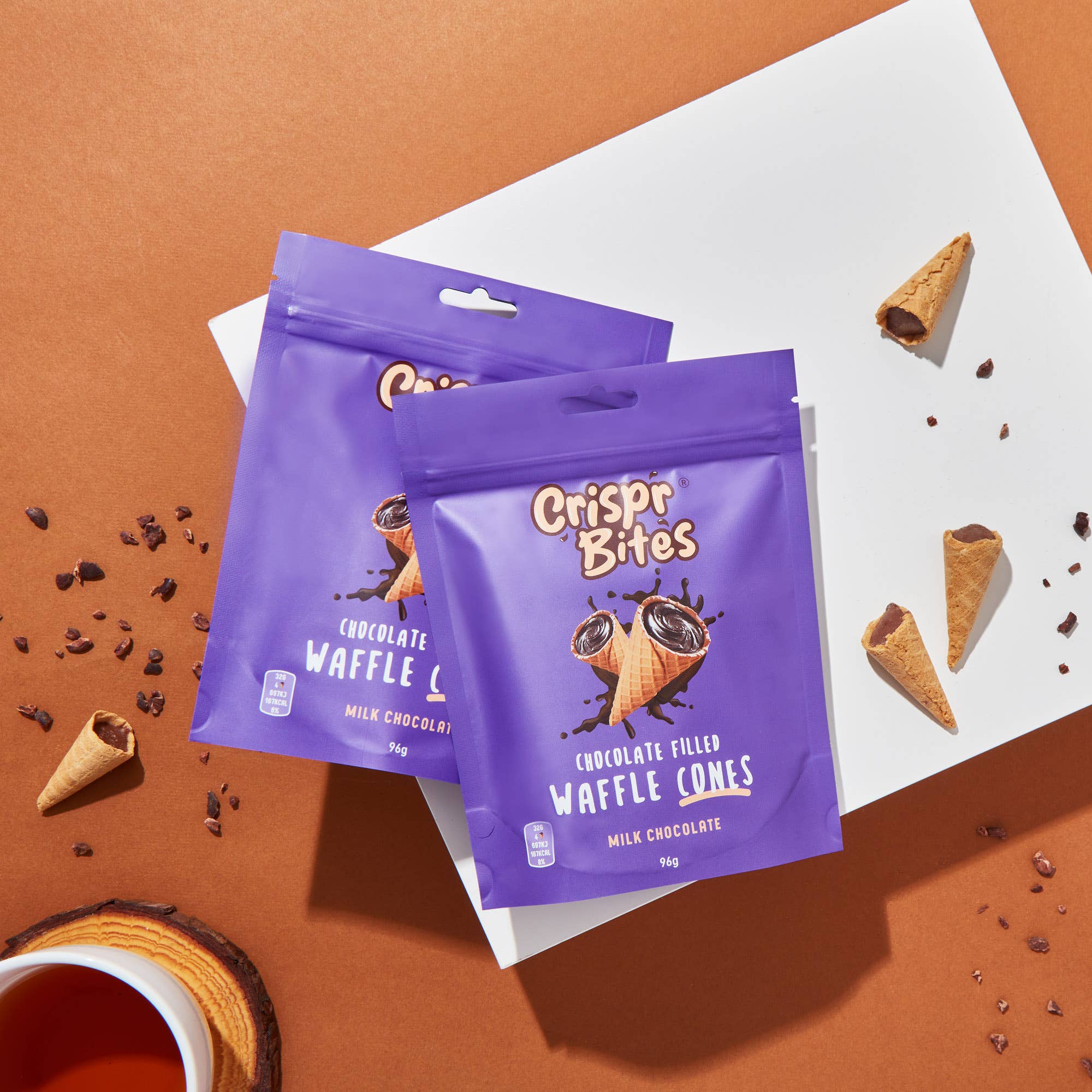 Crispr Bites – wholesale Chocolate-covered sweets – Crispr Bites Milk Chocolate1