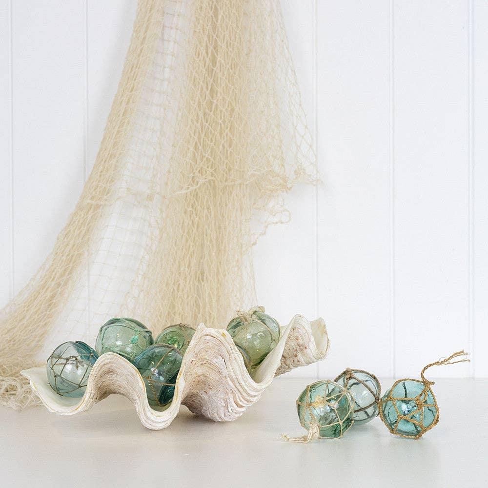 Coast Imports - Wholesale Decorative Tabletop Object - 5 x Glass Floats (s) with Net2