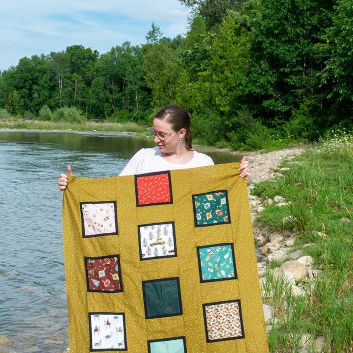 Meaford Pattern Press - Wholesale Craft Sewing Kit - Peter's Pictures Quilt Pattern - printed4