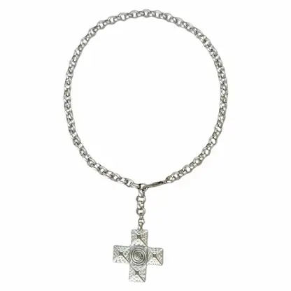 Gooddiy - Wholesale Link & Chain Necklace - Plated Retro Cross Plating Pendant Necklace wholesale6