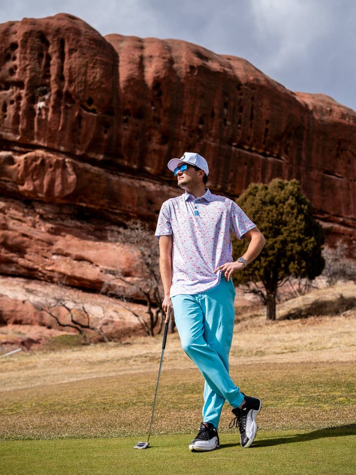 Pins and Aces Golf Co. - Wholesale Joggingbroeken - Heren - Performance Jogger - Babyblauw3