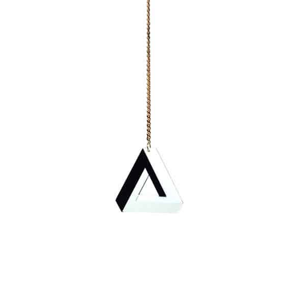 Paparesta Accessories - Wholesale Halskettinghanger - Acryl onmogelijke driehoek ketting