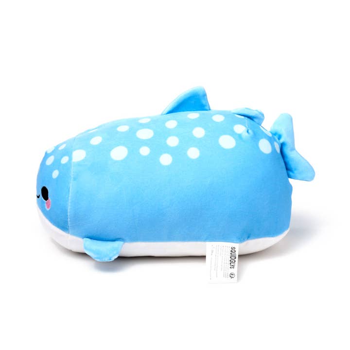 Puckator Ltd - Wholesale Travel Pillow - Squidglys Adoramals Aoi the Whale Shark Plush Toy3