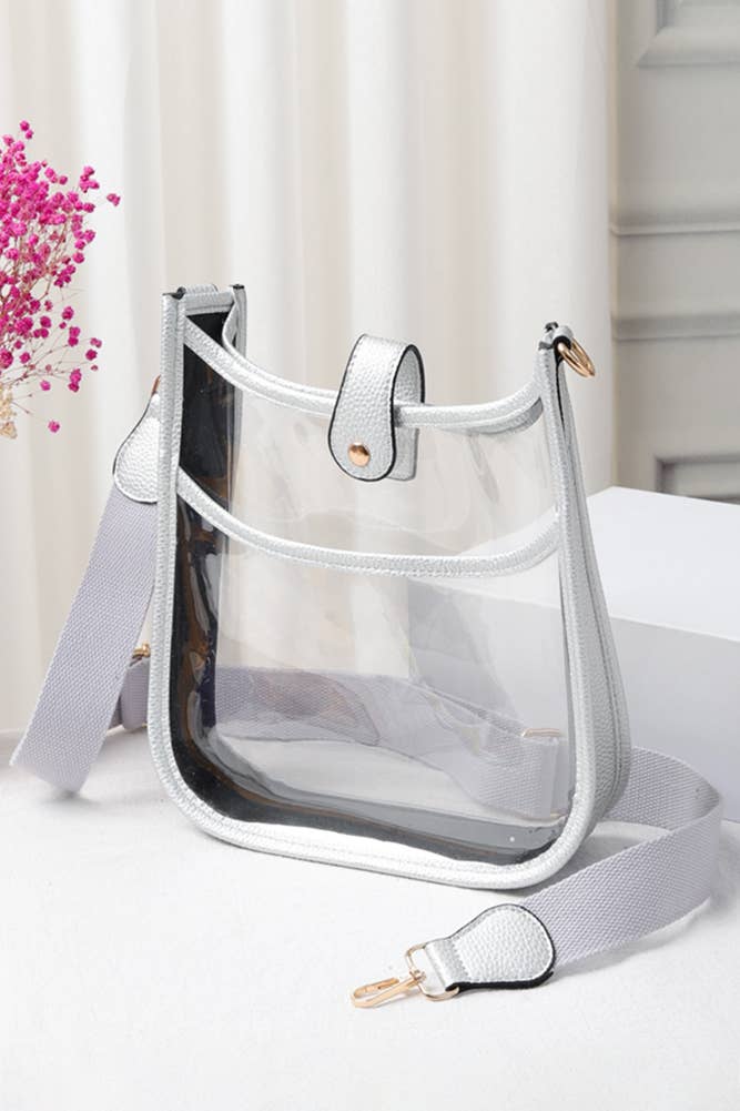 Hana – wholesale Crossbody bag – Women's – Clear Stadium Crossbody Bag11