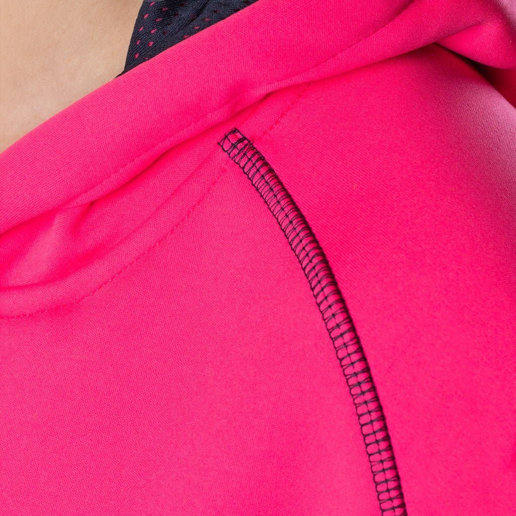 BAD WORKWEAR - Wholesale Hoodie - Women's - BAD WOMENS WATERPROOF RAIN-DEFEND™ HI-VIS FLEECE HOODIE13