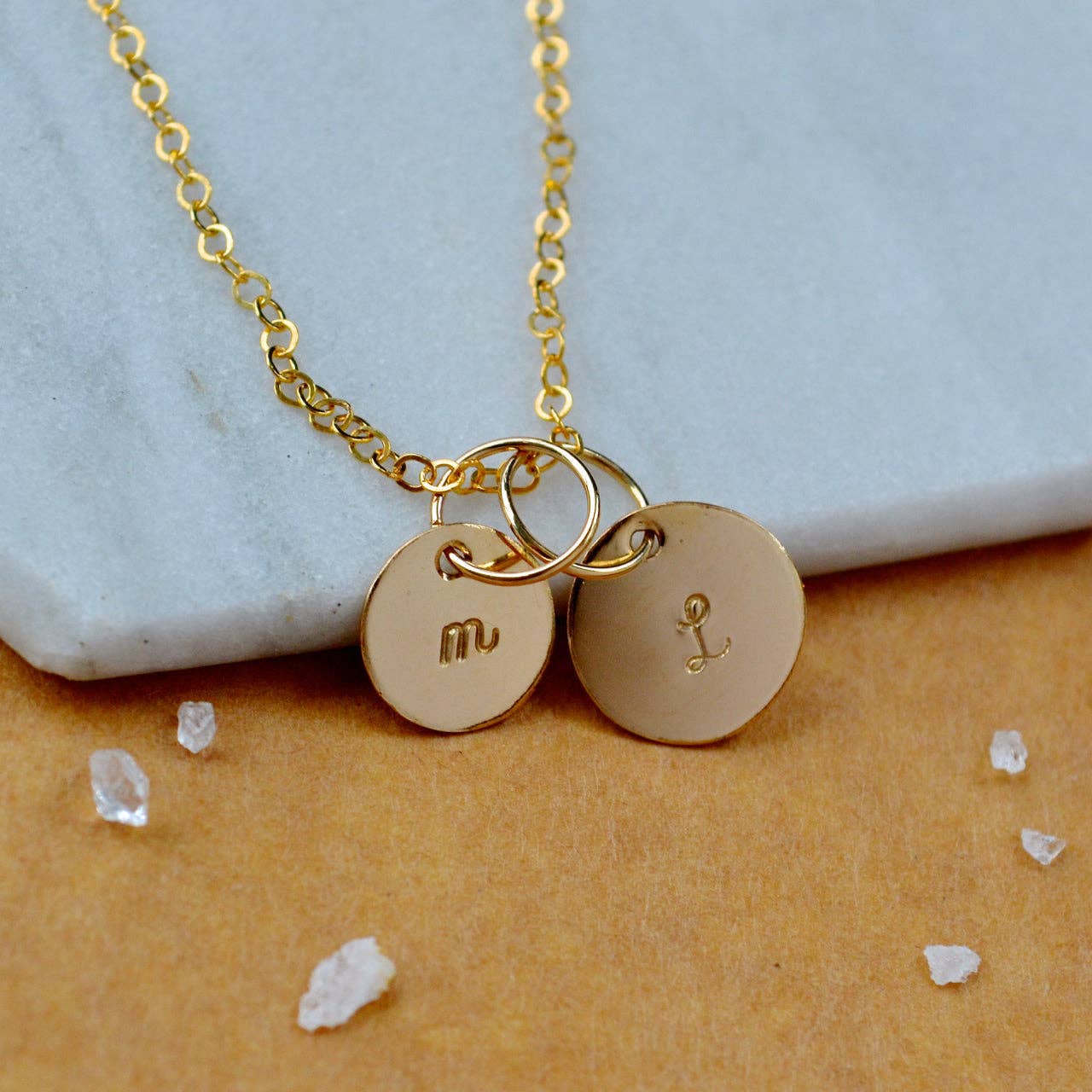 Foamy Wader - Venta al por mayor Abalorios/colgantes individuales - Set de abalorios con letra cursiva en minúscula, con letra cursiva, triple metal7