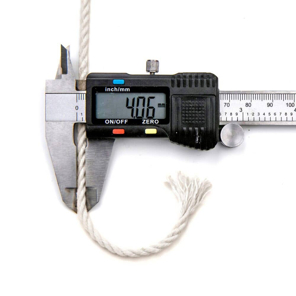 MB Cordas - Wholesale Craft Supplies - 4MM 3 strand 400m cotton cord NATURAL Macrame Rope 3 ply Craft String4